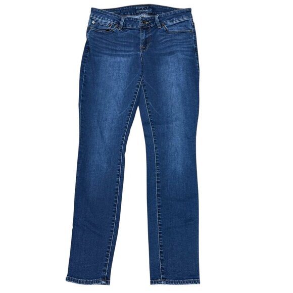 Lucky Brand Lolita Skinny Jeans Size 4 27 Dark Wash Cotton Blend Stretch Denim - Picture 1 of 10